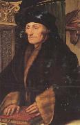 Hans holbein the younger Desiderius Erasmus of Rotterdam (mk45) oil painting